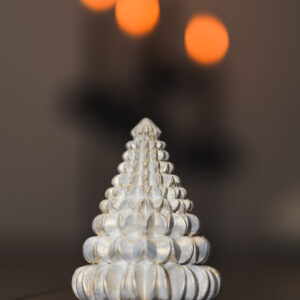 Jólatré 9cm - perla