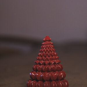 Jólatré 14cm - Rautt